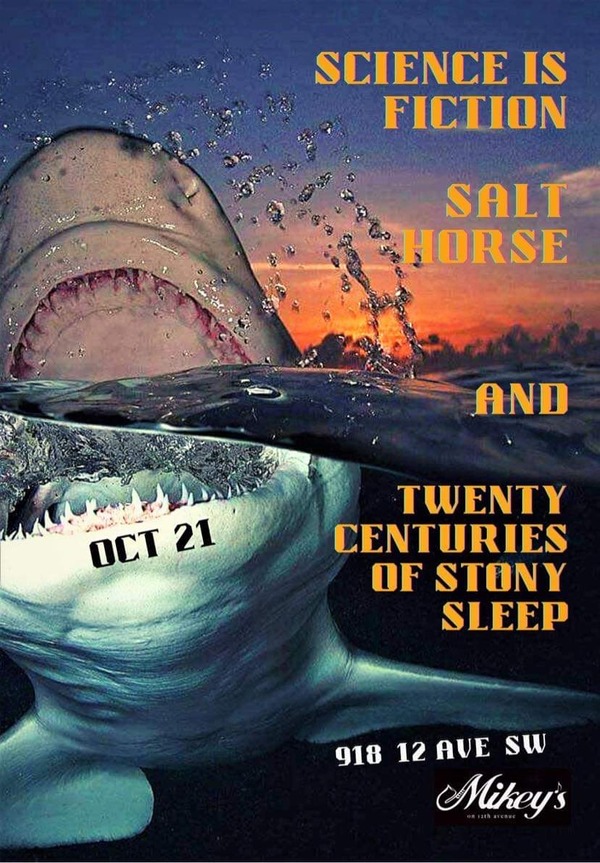 Poster for TCOSS show on Oct 21, 2022 (variant 2)